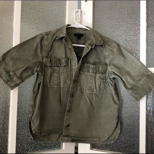 J. Crew Cargo Green Jacket